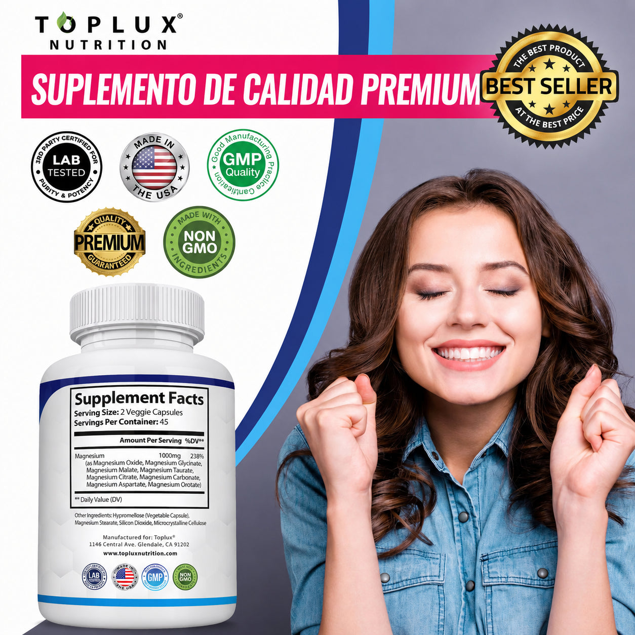 Toplux Nutrition® Magnesium Complex Original