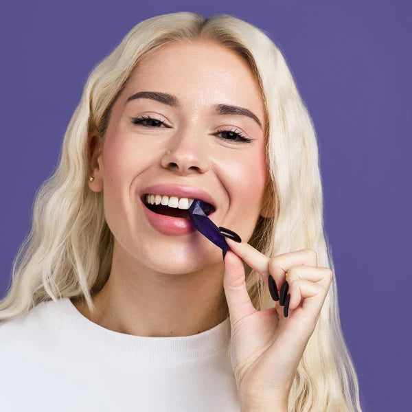Tiras Blanqueadoras Para Dientes Purple PAP+ - 14 Tiras