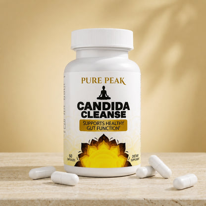 Pure Peak® Candida Cleanse - Suplemento para la Salud Intestinal