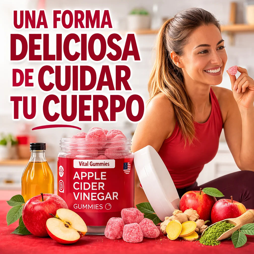 Vital Gummies® – Gomitas de Vinagre de Manzana Americano