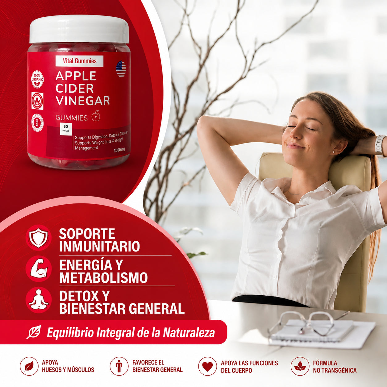 Vital Gummies® – Gomitas de Vinagre de Manzana