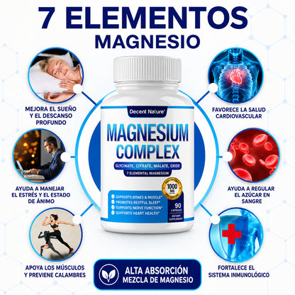 Decent Nature® Magnesium Complex 7 en 1