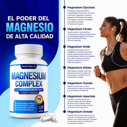 Decent Nature® Magnesium Complex 7 en 1