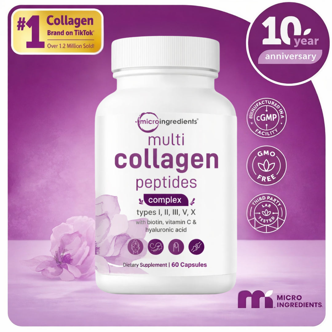 Micro Ingredients® Multi Collagen Peptides Complex
