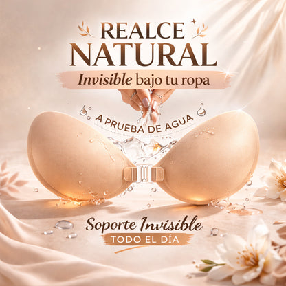 Sostén Invisible Push Up – Levanta y Moldea sin Tirantes