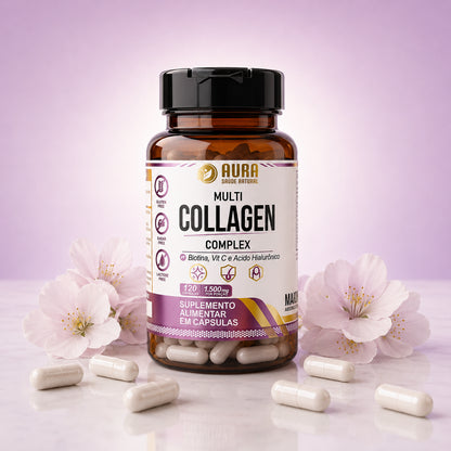AURA® Multicollagen Complex - 120 Cápsulas